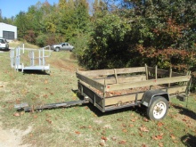 Diamond C. Trailer Co. "Sport Clipper" Single Axel Open Trailer