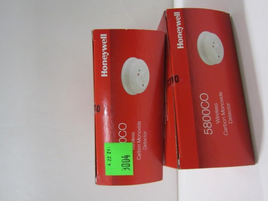 Honeywell 5800C0Wireless Carbon Monoxide Detectors