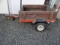 Small Single Axle Garden Trailer By Long Chi. Ind., GVWR-1000. Box Is 38x45