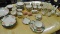 Vintage Franciscan Desert Rose Dinnerware, Mixed Hallmarks: Plates - 8 9.5