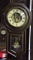 Antique Schoolhouse Wall Clock, Unknown Maker, Brass Works & Pendulum, With Key. Running. 23