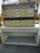 Vintage Power-kraft Metal Tool Box With Lift Top ( No Latch) & 10 Drawers, Side Handles - 10.75