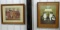 2 Framed Wysocki Prints - Shall We?, Depicting 2 Folk Art Cats Eyeing 2 Goldfish, Pencil Signed #811
