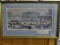 Framed Print By Known Artist R F Morgan 1929-2015, Depicting Downtown Helena, Montana, #131-300. Per