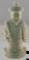 Pre Ban Ivory Figure - Man With Scroll, 3.25