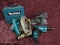 4 Makita Power Tools: Hammer Drill HB1030; Circular Saw S007NB; Finishing Sander With Dust Coll. Bo4