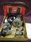 Porter Cable Heavy Duty Router With Accessories: Motor #6902, #1001 Base & #1001 Fixed Base With Gui