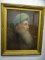 Beautiful Framed Portrait, Chalk / Pastels, By Framly, Dated 1919. Has The Old Wavy Glass Panel, Ver