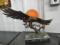 Bronze Eagle Lamp, Andrea By Charles Sadek. Wing Span Is 20