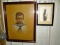 Antique Framed Portrait Of Young Boy In Sailor Suit, Done In Chalk / Pastels, Signed And Dated Polan