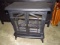 Electric Faux Wood stove Heater. Double Door Front. Has Remote. Working. 15x25x29