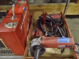 4 Milwaukee Power Tools: HD Magnum Right Angle Drive Kit In Metal Case/Instructions; 1/2' Impact Wre