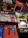 6 Tools In Boxes, Either New, Or Slightly Used: Milwaukee Heat Gun #750; Drill Master Heat Gun #9628