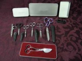 7 Pr Gingher Scissors: 8