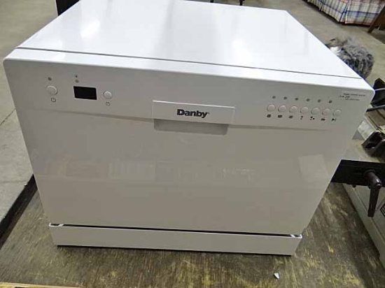 Appliance - Danby Counter Top Dishwasher, Model DDW611WLED. New With Paperwork. 20x21.5x17". 48 Hr.