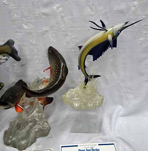 7 Danbury Mint Fish Sculptures By George Kruth, 6 | Proxibid