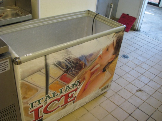 Italian ice freezer