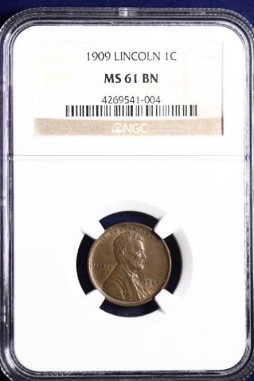 1909 uncirculated Lincoln Penny