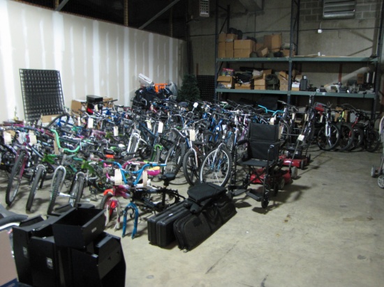 City of Crawfordsville property room auction