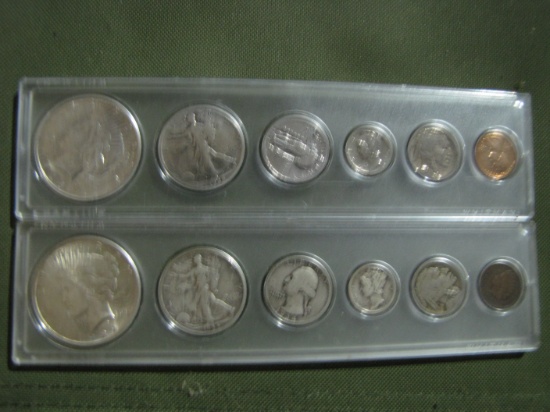 2 US COIN TYPE SETS