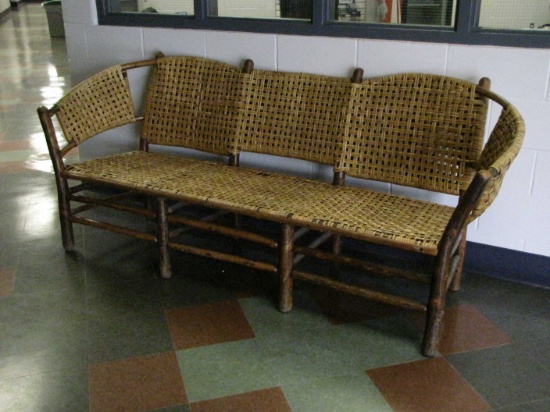 Old Hickory large bench