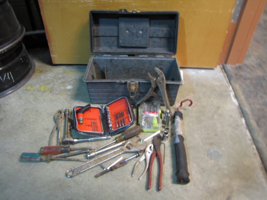 Tuf Tool Box w/Assorted Tools