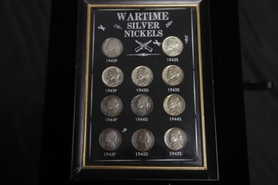 WAR NICKEL SET 11 COINS