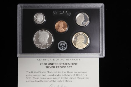 US 2020 silver proof set