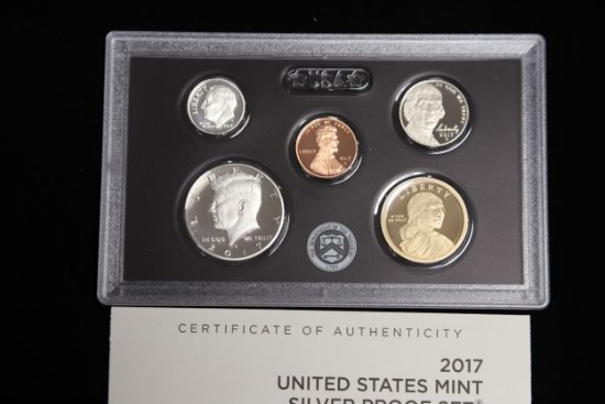 2017 US silver proof set