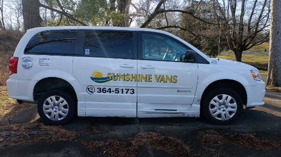 2017 Dodge Caravan custom Braunability ADA van