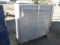 (1) Lockable Rolling Carts W/Shelves & Cover