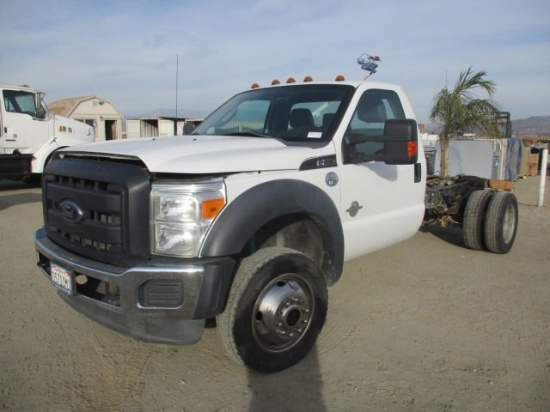 2012 Ford F550 Cab & Chassis,