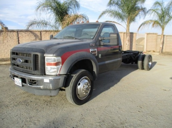 2009 Ford F550 XL Cab & Chassis,