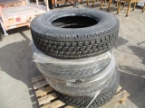 (4) Double Coin 295/75R 22.5 Tires