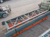 Lot Of Industrial Warehouse Pallet Racking