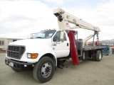 2003 Ford F750 S/A Crane Truck,