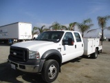 2006 Ford F450 XL Crew-Cab Utility Truck,