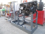 Deutz 6-Cyl Diesel Motor W/Stand