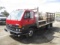 Isuzu NPR S/A Flatbed Stakebed Truck,