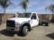 2009 Ford F550 XL Cab & Chassis,