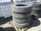 (4) Michelin 11R 24.5 Tires