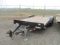 2017 Bigtex 10ET-16BK-MR T/A Equipment Trailer,