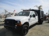 Ford F450 XL Crew-Cab Light Material Dump Truck,