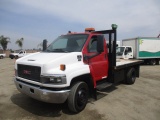 2007 GMC 4500 S/A Flatbed Truck,