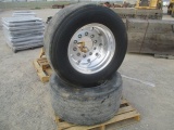 Set Of Aluminum Wheel & Tires,