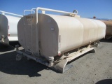 4,000 Gallon Water Tank W/Plumbing