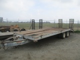 Zieman 2620 T/A Equipment Trailer,