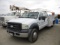 2006 Ford F450 SD Crew-Cab Flatbed Utility Truck,