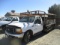 2001 Ford F350 XL Flatbed Truck,