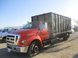 2007 Ford F650 XL S/A Dump Truck,